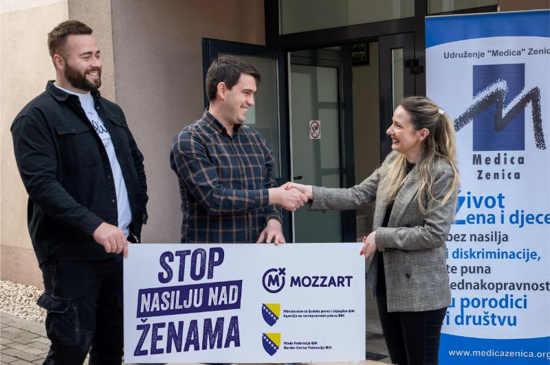 Mozzart uz asistenciju Mesuda Pezera podržao Sigurnu kuću Zenica