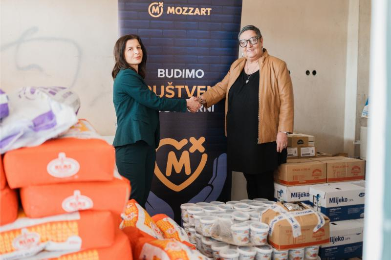 Ruka prijateljstva za najmlađe: Mozzart podržao Dječiju kuhinju u Lukavcu