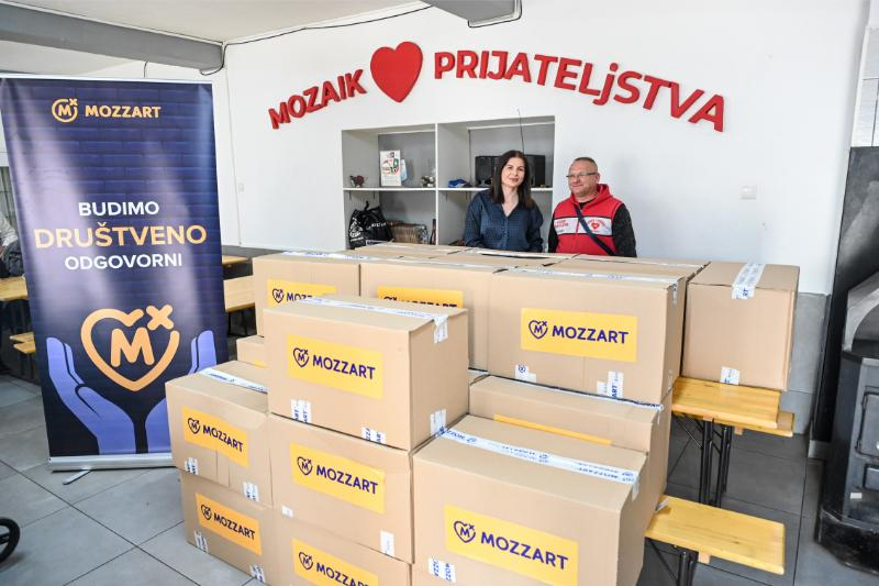 Uoči praznika: Donacija iz Mozzarta za javnu kuhinju „Mozaik prijateljstva“
